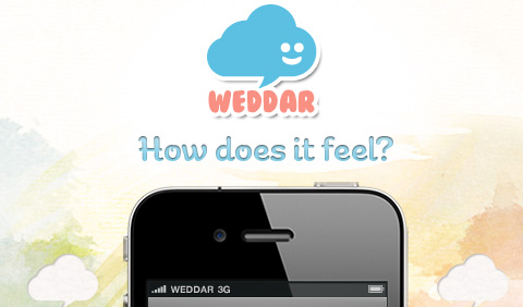 Weddar, il meteo social network
