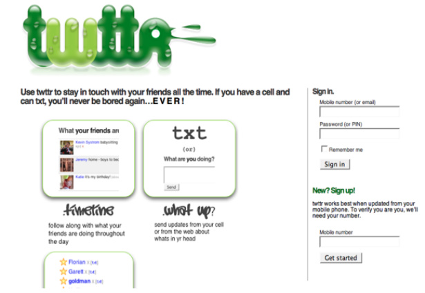 Il primo Twitter
