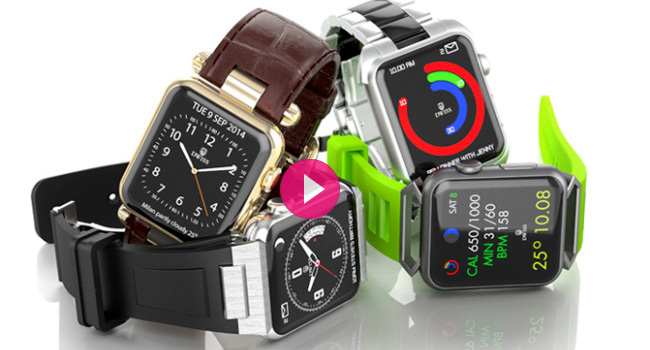 Primi accessori Apple Watch da Dwiss