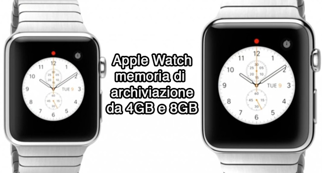 Apple-Watch-memoria-di-archiviazione-da-4GB-e-8GB