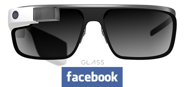Facebook con i Google Glass