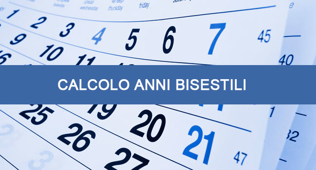 Anno bisestile