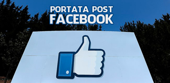 La portata dei Post su Facebook