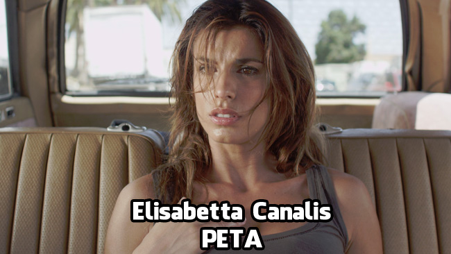 Elisabetta Canalis per PETA