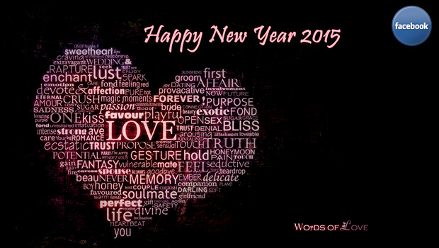 Auguri di cuore capodanno 2015 Facebook