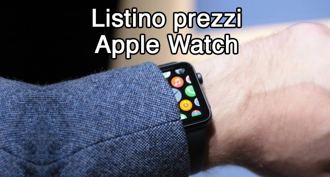 Apple Watch prezzo