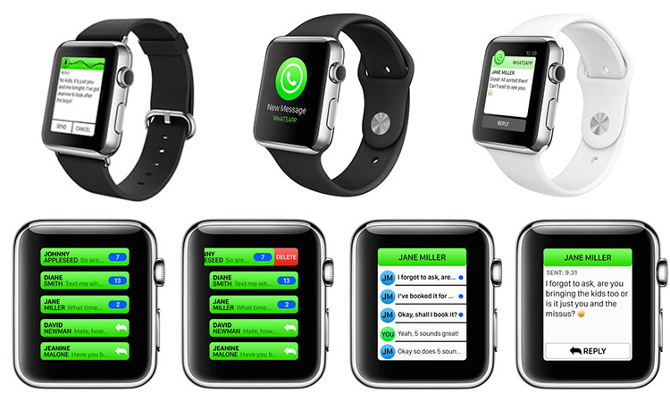 Notifiche WhatsApp su Apple Watch