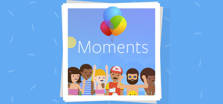 Facebook Moments Applicazione foto